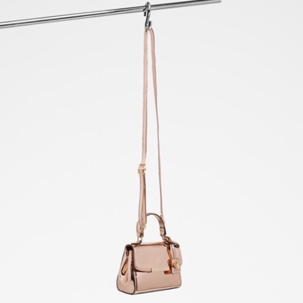 Bundle ! Rose gold brand new mini purse & earrings